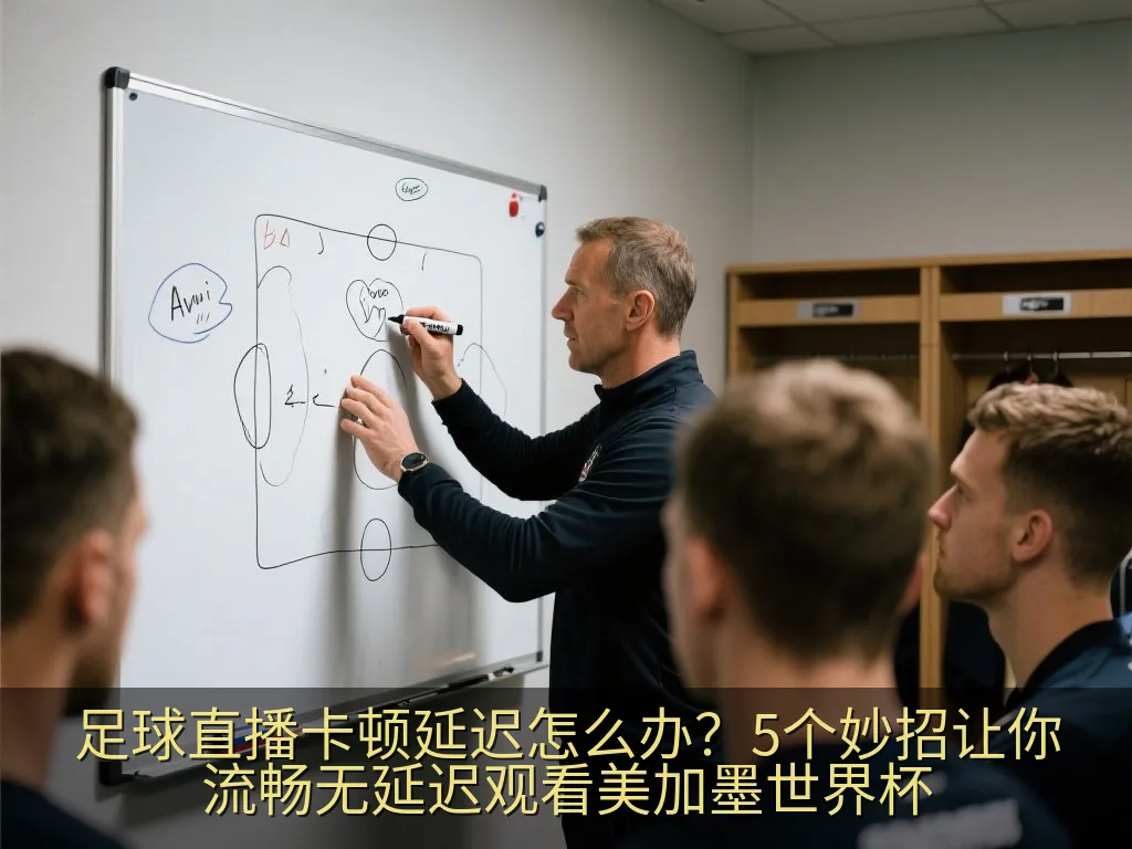 手机播放器流畅加载足球直播界面的示意图